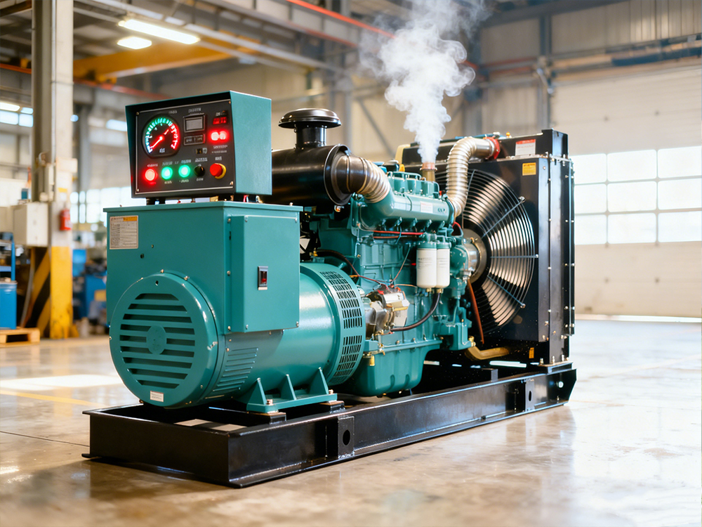 What are the rules for generator exhaust pipes?